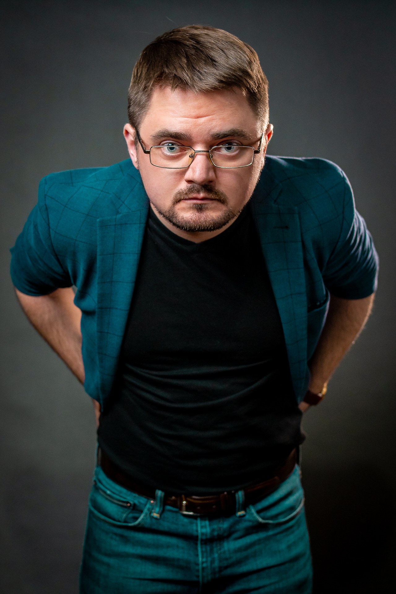 Michał Juszczak podczas warsztatu